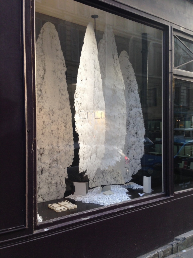 CALLIGRANE window display